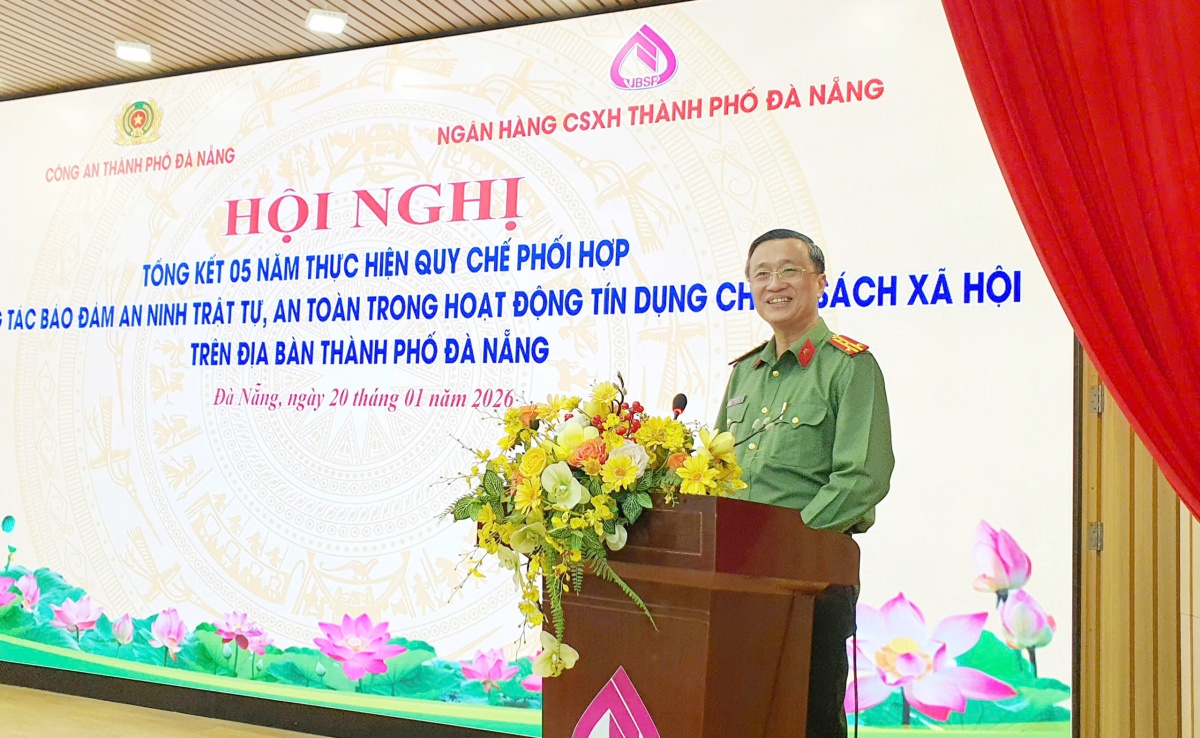 Đà Nẵng: Tổng kết 5 năm phối hợp bảo đảm an ninh, an toàn hoạt động tín dụng chính sách