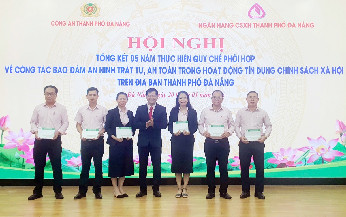 Đà Nẵng: Tổng kết 5 năm phối hợp bảo đảm an ninh, an toàn hoạt động tín dụng chính sách