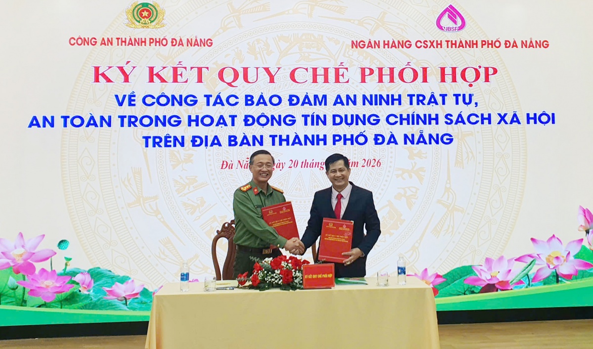 Đà Nẵng: Tổng kết 5 năm phối hợp bảo đảm an ninh, an toàn hoạt động tín dụng chính sách