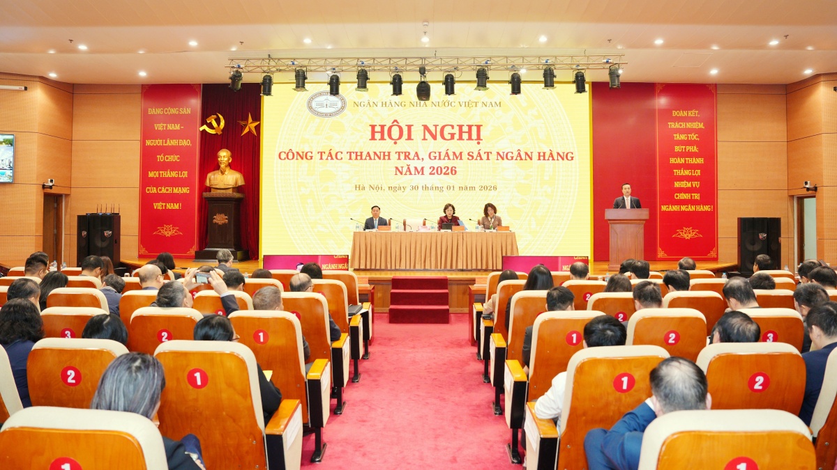 Ngân hàng Nhà nước tổ chức Hội nghị công tác thanh tra, giám sát ngân hàng năm 2026