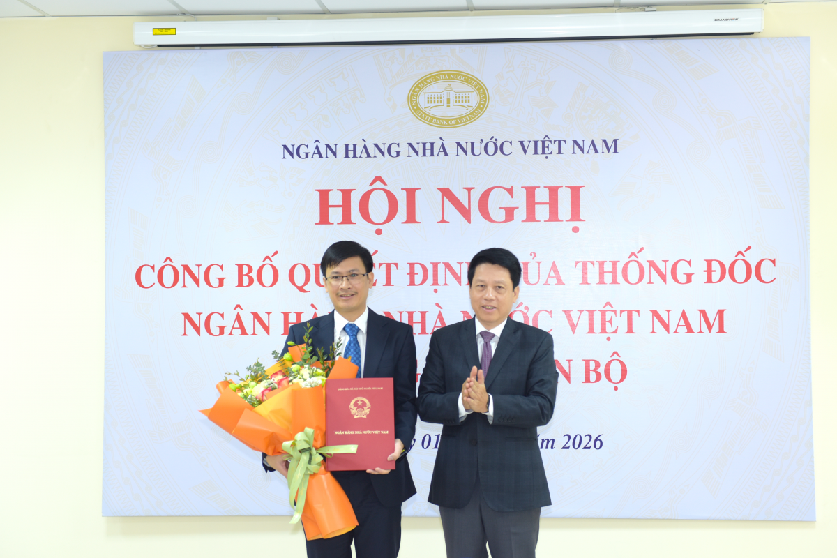 Ngân hàng Nhà nước Việt Nam bổ nhiệm Phó Cục trưởng Cục Công nghệ thông tin