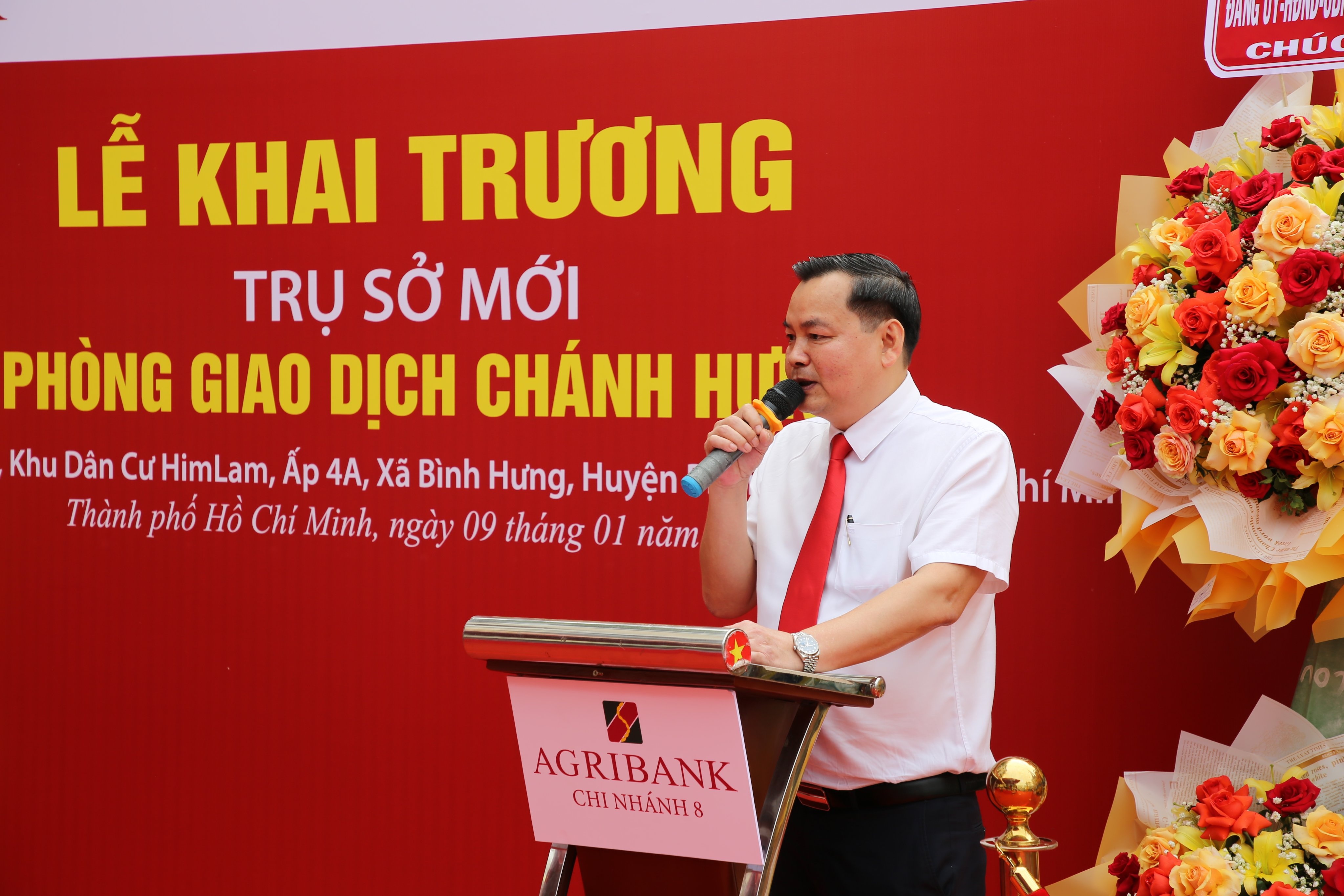 Agribank Chi nhánh 8 khai trương Phòng giao dịch Chánh Hưng agribank chi nhanh 8 khai truong phong giao dich chanh hung