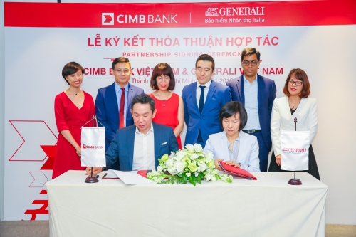 Generali Việt Nam hợp tác với CIMB phát huy thế mạnh về công nghệ số Generali Việt Nam hợp tác với CIMB phát huy thế mạnh về công nghệ số