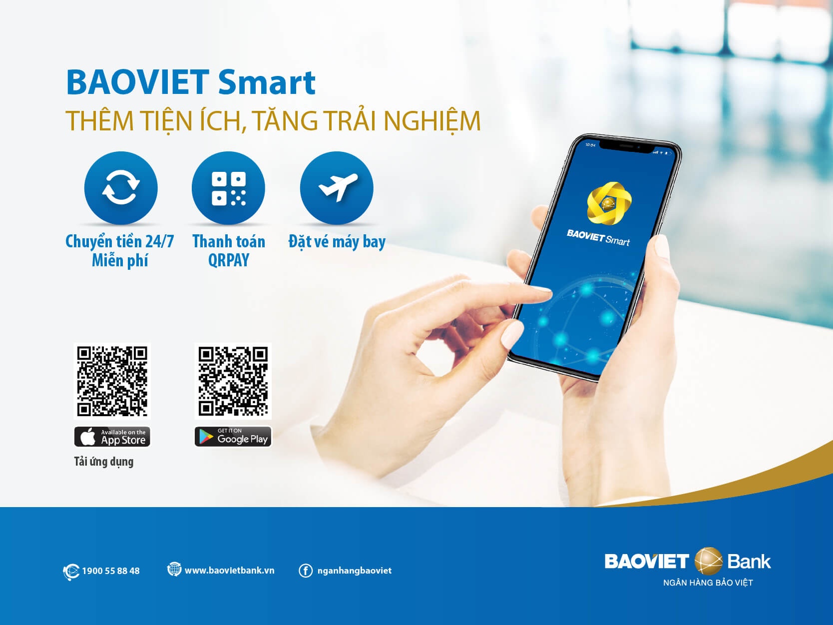 BAOVIET SMART - Thêm tiện ích, tăng trải nghiệm baoviet smart them tien ich tang trai nghiem