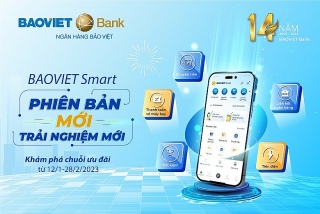 Ứng dụng BAOVIET Smart ra mắt phiên bản mới