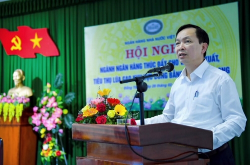 Ngân hàng triển khai nhiều giải pháp thiết thực hỗ trợ sản xuất, tiêu thụ lúa gạo