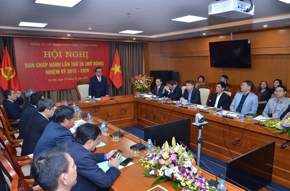 dang uy co quan nhtw hoi nghi ban chap hanh lan thu 20 nhiem ky 2015 2020