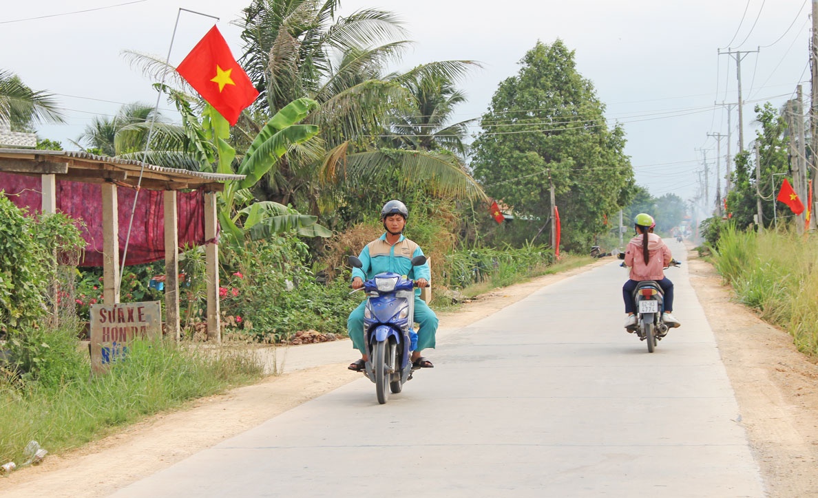 Huyện Châu Thành (Long An) đạt chuẩn nông thôn mới