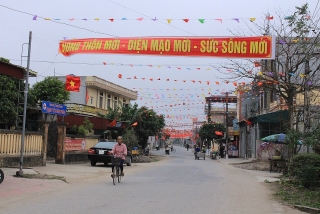 Huyện Kiến Xương, tỉnh Thái Bình đạt chuẩn nông thôn mới