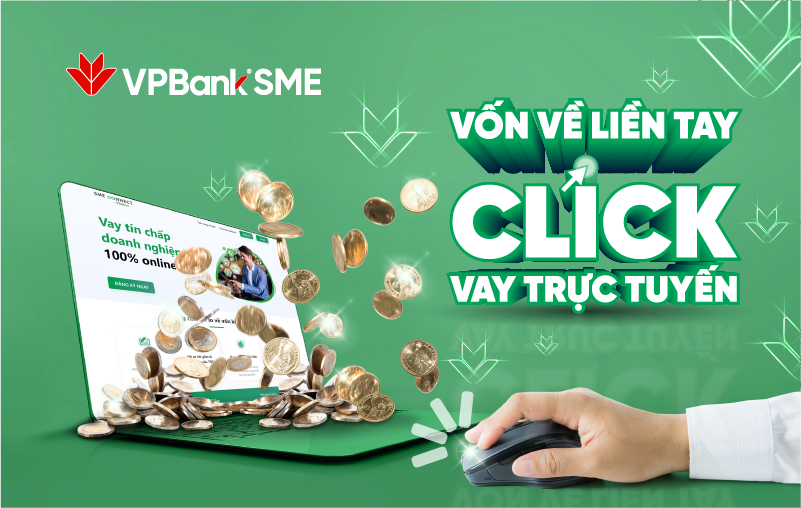 Vay tín chấp online SME với bốn bước đơn giản tại VPBank