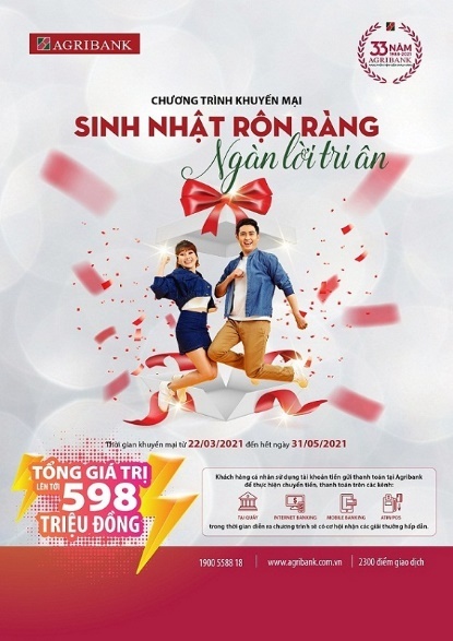 agribank tri an khach hang nhan dip sinh nhat