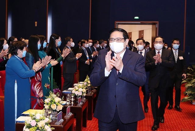 Thủ tướng Phạm Minh Chính dự Đại hội đại biểu Phụ nữ toàn quốc lần thứ XIII thu tuong pham minh chinh du dai hoi dai bieu phu nu toan quoc lan thu xiii