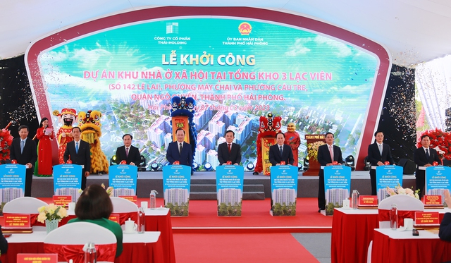 hai phong khoi cong du an khu nha o xa hoi gan 4900 ty dong