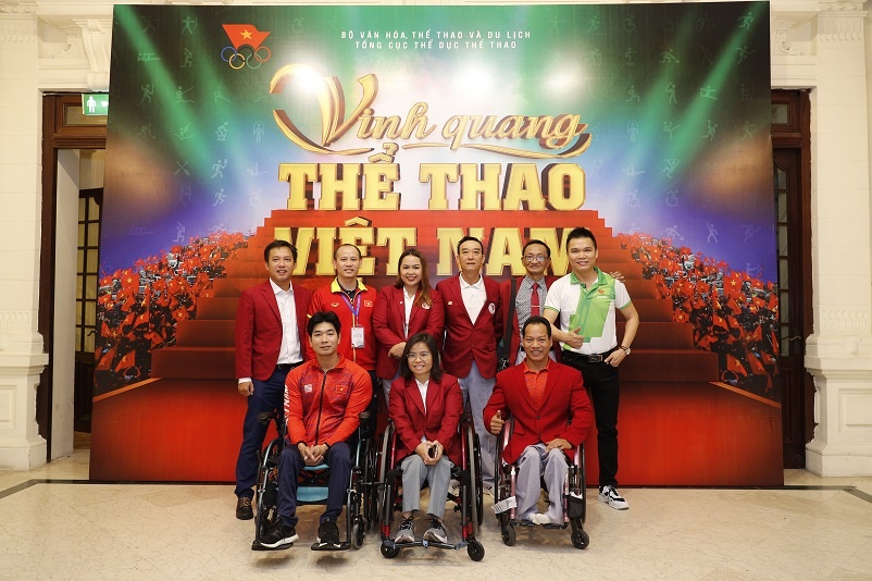 Vinh quang thể thao Việt Nam: Tôn vinh những vận động viên khuyết tật tiêu biểu vinh quang the thao viet nam ton vinh nhung van dong vien khuyet tat tieu bieu