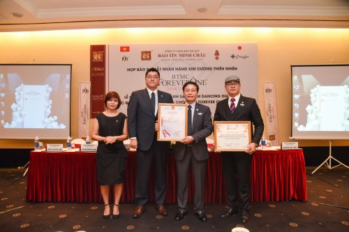 Bảo Tín Minh Châu ra mắt nhãn hàng kim cương Forever One Bảo Tín Minh Châu ra mắt nhãn hàng kim cương Forever One