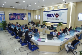 Mỗi giao dịch online, khách hàng đã cùng BIDV góp 1.000 đồng ủng hộ chống dịch Covid-19