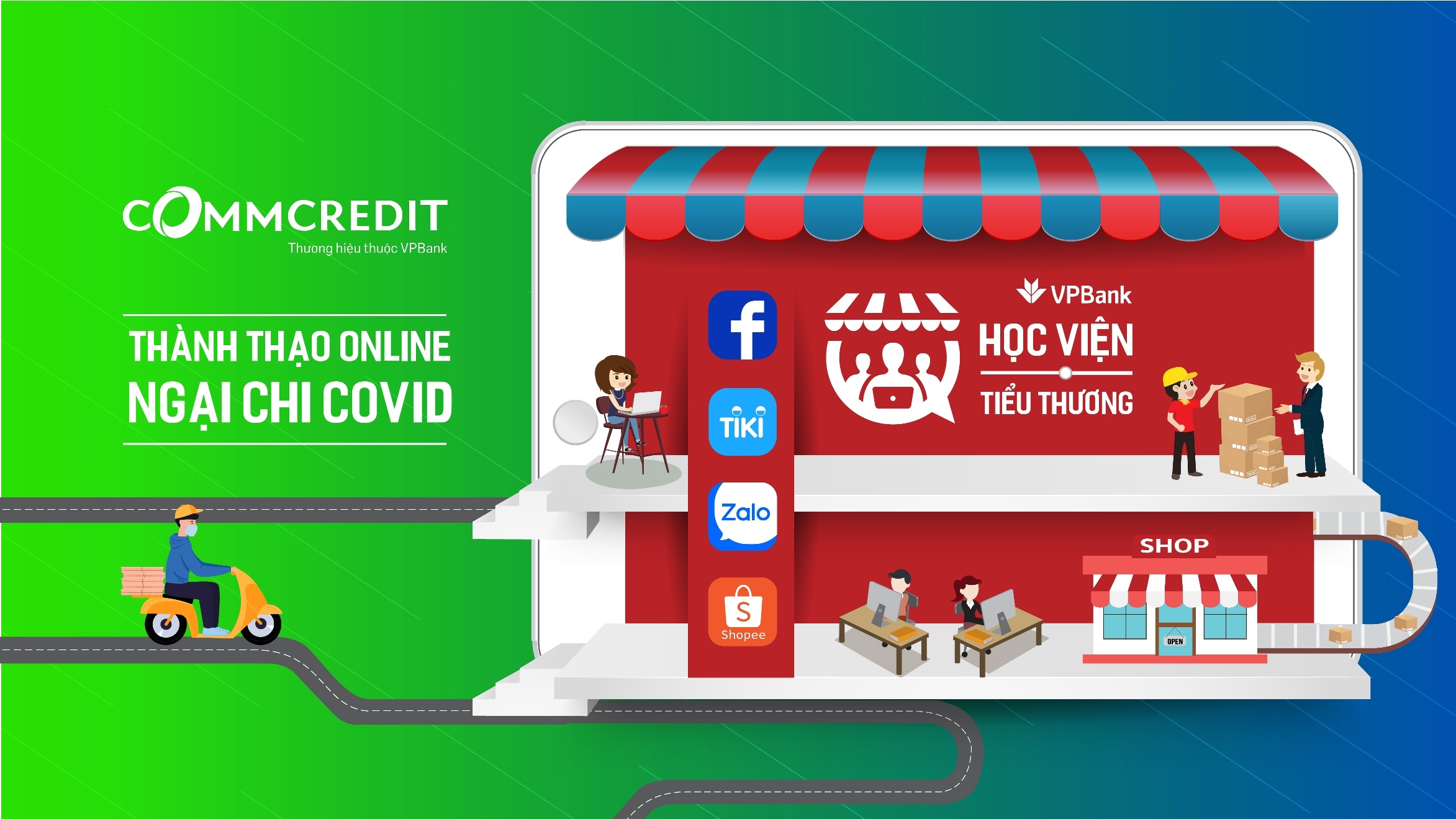VPBank triển khai chương trình “Học viện tiểu thương” trên toàn quốc
