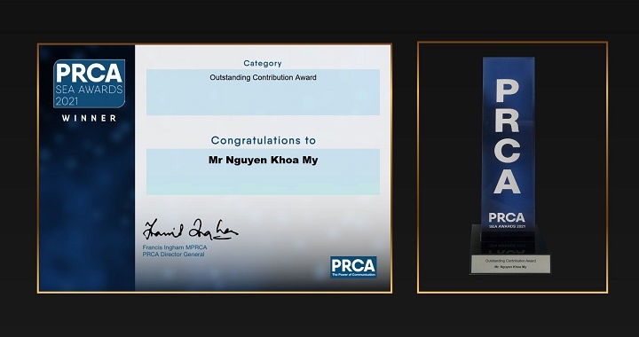 vnpr nhan giai thuong dong gop noi bat cua prca dong nam a