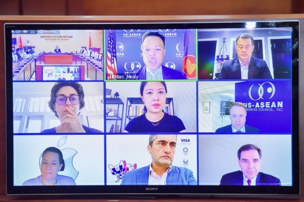 pho thong doc nguyen kim anh chu tri toa dam truc tuyen giua nhnn viet nam va hoi dong kinh doanh hoa ky asean