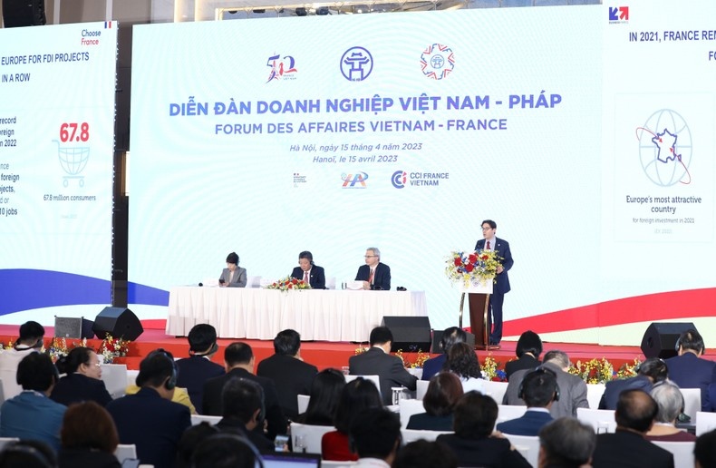 Diễn đàn doanh nghiệp Việt – Pháp: Tăng cường kết nối, hợp tác giữa các đối tác mới die n da n doanh nghie p vie t nam pha p tang cuong ket noi hop tac giua cac doi tac moi