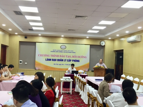 Khai giảng chương trình đào tạo lãnh đạo quản lý cấp phòng Khai giảng chương trình đào tạo lãnh đạo quản lý cấp phòng
