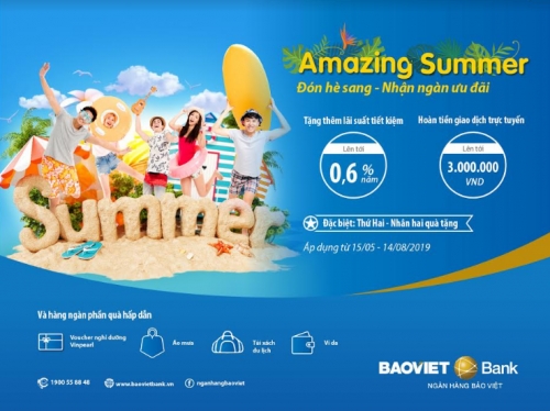 BAOVIET Bank triển khai ưu đãi lớn với hàng chục ngàn phần quà tặng
