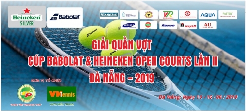 Hơn 200 vận động viên tham gia Giải Quần vợt tranh cúp Babolat & Heineken open Court 2019