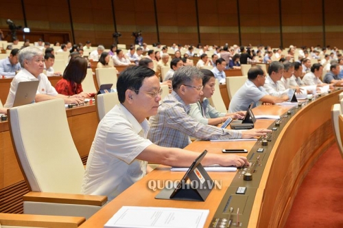 Quốc hội thông qua Luật Quản lý thuế và Luật Đầu tư công Quốc hội thông qua Luật Quản lý thuế và Luật Đầu tư công