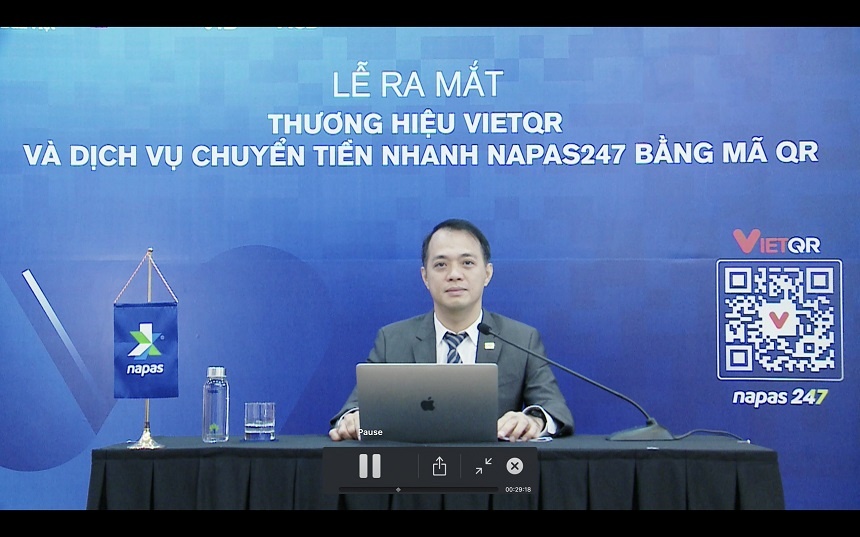 Ra mắt thương hiệu VietQR và dịch vụ chuyển tiền nhanh Napas 247 bằng mã QR ra mat thuong hieu vietqr va dich vu chuyen tien nhanh napas 247 bang ma qr