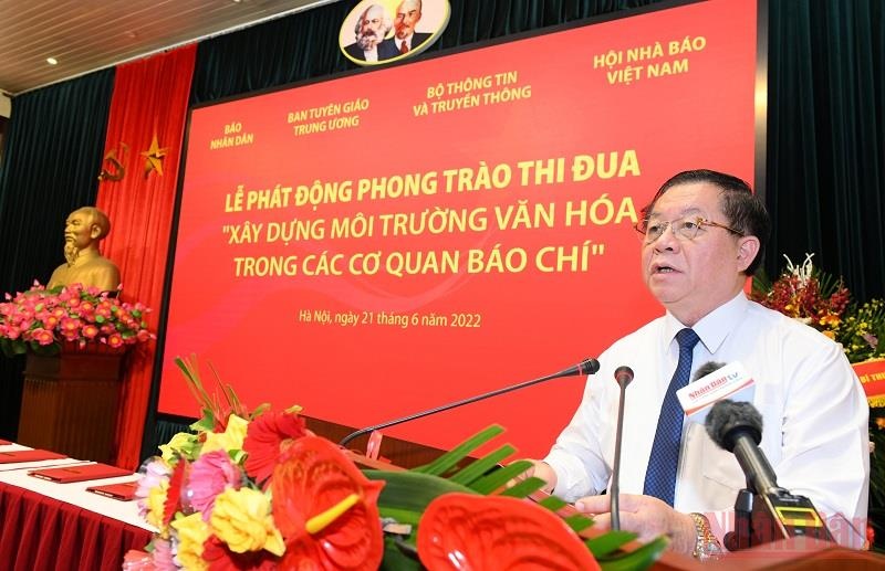 phat dong phong trao thi dua xay dung moi truong van hoa trong cac co quan bao chi