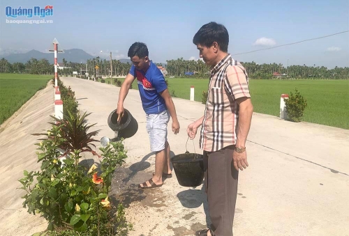 Huyện Nghĩa Hành, tỉnh Quảng Ngãi đạt chuẩn nông thôn mới