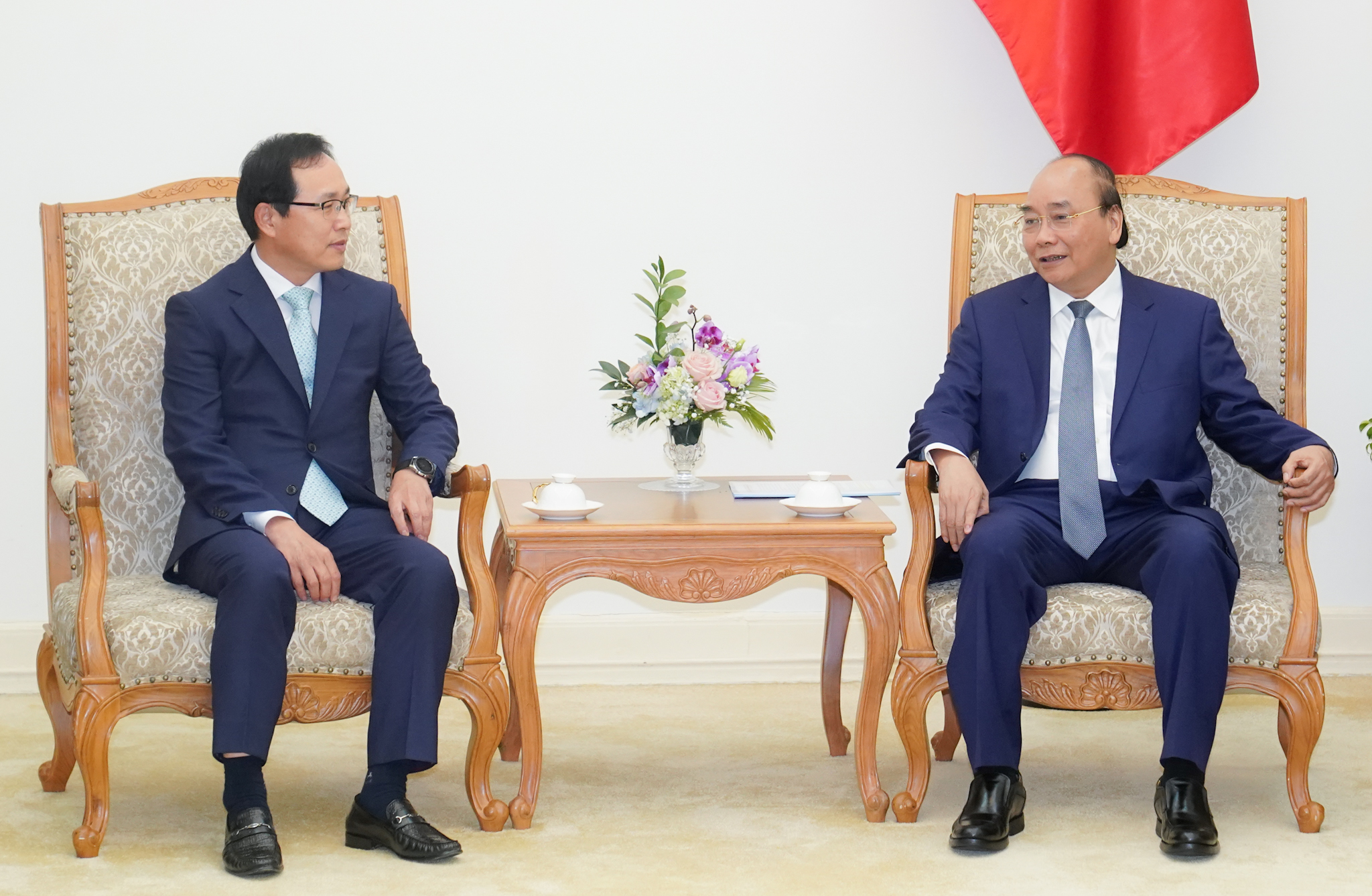 thu tuong tiep tong giam doc to hop samsung viet nam