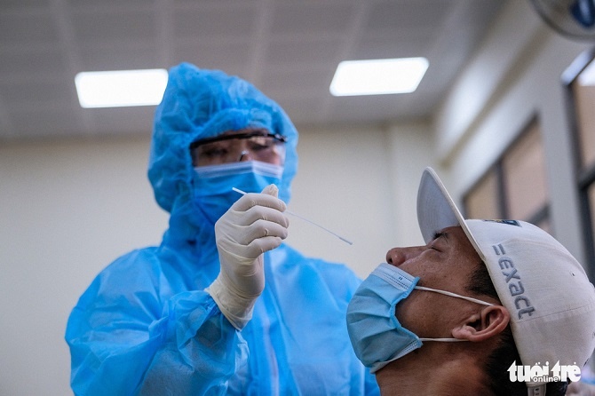 sang 238 ha noi ghi nhan 13 ca mac moi trong do co 8 ca tai cong dong