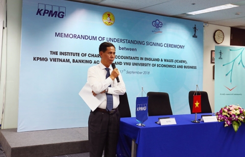 Sinh viên Học viện Ngân hàng có cơ hội thực tập sớm ở công ty kiểm toán lớn