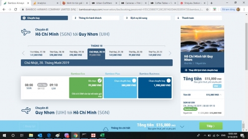 Săn vé Bamboo Airways bay nội địa chỉ từ 99.000 đồng