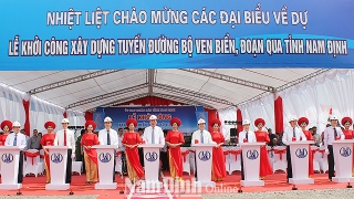 Ninh Bình, Nam Định khởi công các dự án lớn