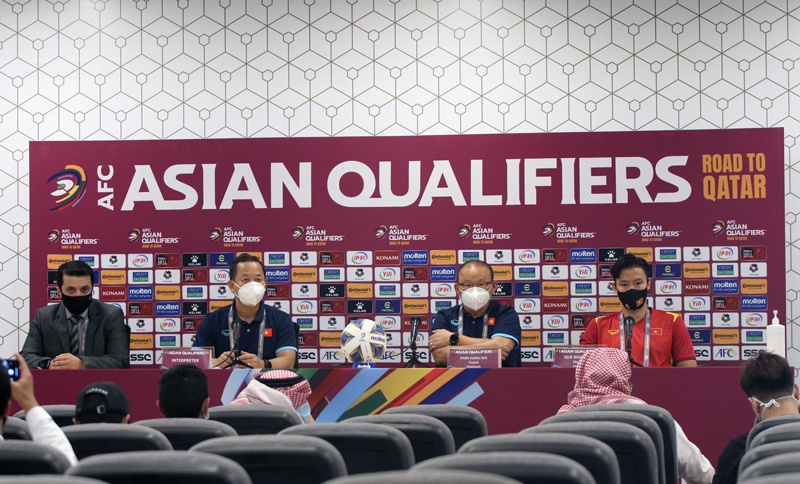 hlv park hang seo toi tin cac cau thu se no luc het suc de khong phu long nguoi ham mo