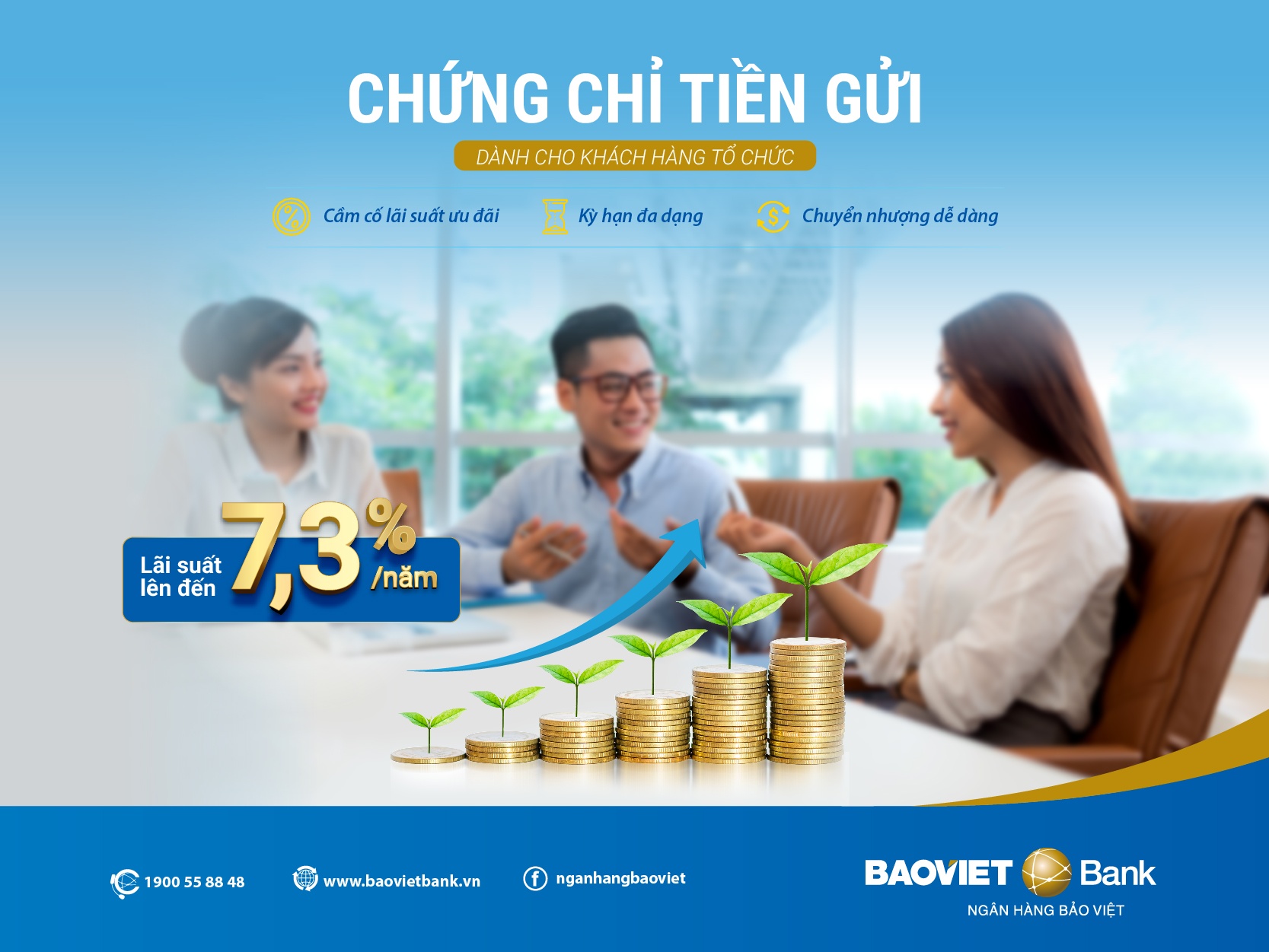 baoviet bank phat hanh chung chi tien gui danh cho khach hang to chuc 2022