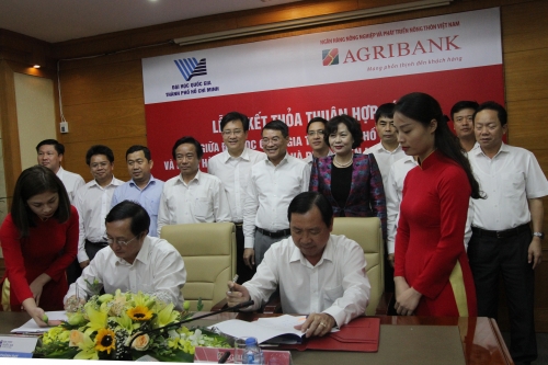 Agribank ký hợp tác toàn diện với Đại học Quốc gia TP.Hồ Chí Minh Agribank ký hợp tác toàn diện với Đại học Quốc gia TP.Hồ Chí Minh