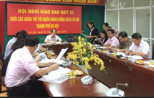 NHCSXH TP Hà Nội tăng cường phối hợp với Hội đoàn thể