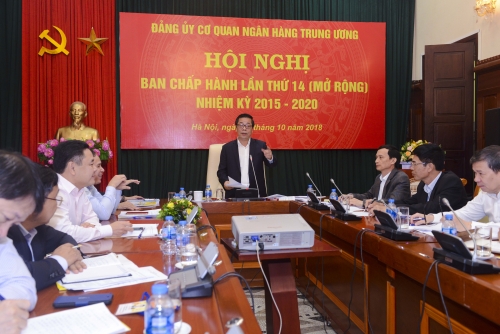 Đảng ủy cơ quan NHTW quyết liệt thực hiện một số nhiệm vụ trọng tâm cuối năm