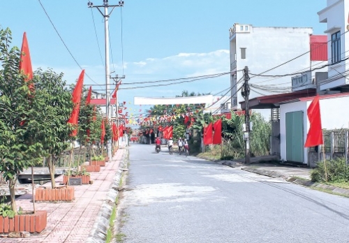 Thêm 4 huyện đạt chuẩn nông thôn mới Thêm 4 huyện đạt chuẩn nông thôn mới