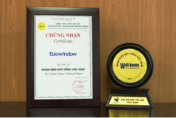 Eurowindow – Top 10 Nhãn hiệu nổi tiếng nhất Việt Nam 2020