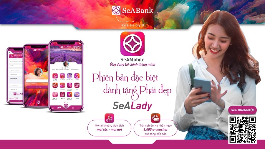 SeABank ra mắt ứng dụng ngân hàng số phiên bản dành riêng cho phái đẹp seabank ra ma t u ng du ng ngan ha ng so phien ban da nh rieng cho pha i de p