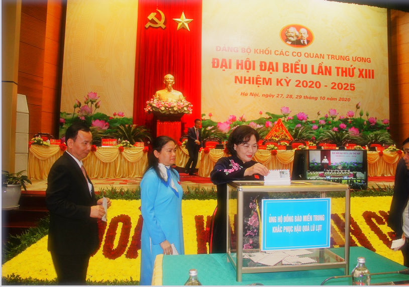 dai hoi dai bieu dang bo khoi cac co quan trung uong doan ket dan chu tri tue ky cuong neu guong