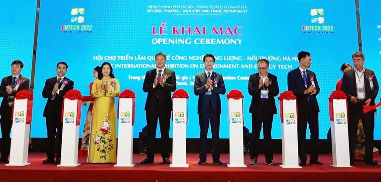 hoi cho trien lam quoc te cong nghe nang luong moi truong ha noi nam 2022