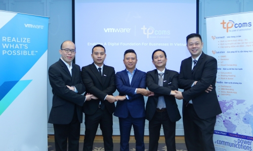 VMware và Tpcoms hợp tác thúc đẩy chuyển đổi lên đám mây của doanh nghiệp Việt VMware và Tpcoms hợp tác thúc đẩy chuyển đổi lên đám mây của doanh nghiệp Việt