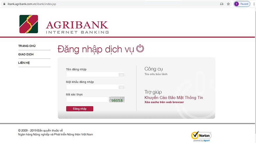 Agribank khuyến cáo khách hàng trước các thủ đoạn lừa đảo đánh cắp thông tin thông qua các trang điện tử giả mạo agribank khuyen cao khach hang truoc cac thu doan lua dao danh cap thong tin thong qua cac trang dien tu gia mao