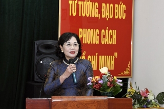 Thống đốc Nguyễn Thị Hồng dự Ngày hội Đại đoàn kết toàn dân tộc phường Chương Dương