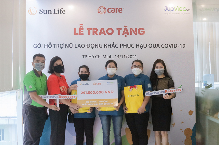 Sun Life Việt Nam triển khai gói hỗ trợ dành cho lao động giúp việc tại TP.HCM